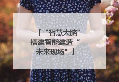 “智慧大脑”搭建智能建造“未来现场”