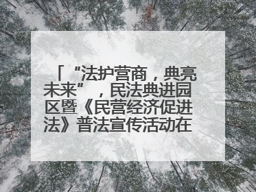 “法护营商，典亮未来”，民法典进园区暨《民营经济促进法》普法宣传活动在长沙举行