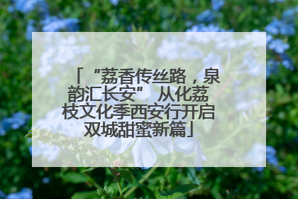 “荔香传丝路，泉韵汇长安” 从化荔枝文化季西安行开启双城甜蜜新篇