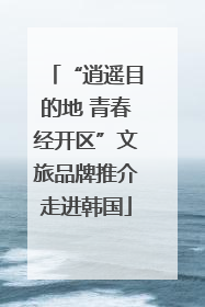 “逍遥目的地 青春经开区”文旅品牌推介走进韩国