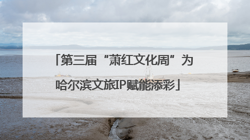 第三届“萧红文化周”为哈尔滨文旅IP赋能添彩