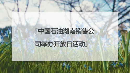 中国石油湖南销售公司举办开放日活动