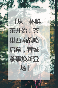 从一杯鲜茶开始：茶巢西南战略启幕，蓉城茶事焕新登场