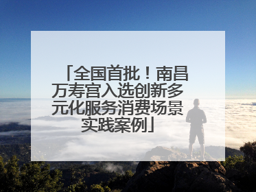 全国首批！南昌万寿宫入选创新多元化服务消费场景实践案例