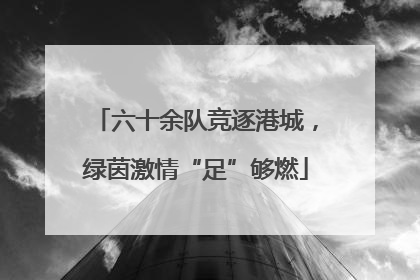 六十余队竞逐港城，绿茵激情“足”够燃