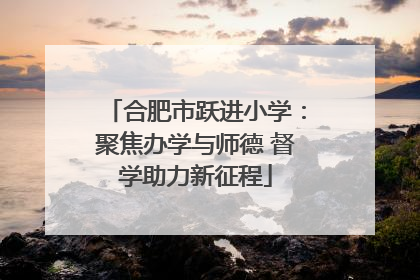 合肥市跃进小学：聚焦办学与师德 督学助力新征程