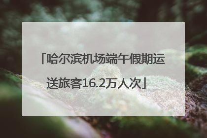 哈尔滨机场端午假期运送旅客16.2万人次