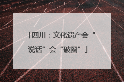 四川：文化遗产会“说话”会“破圈”