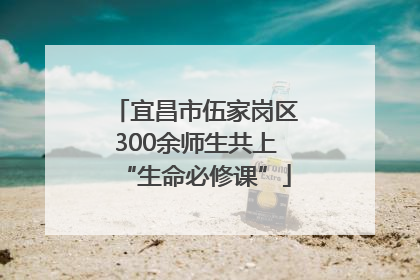 宜昌市伍家岗区300余师生共上“生命必修课”