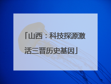 山西：科技探源激活三晋历史基因