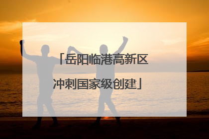 岳阳临港高新区冲刺国家级创建