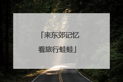 来东郊记忆 看旅行蛙蛙