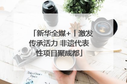 新华全媒+丨激发传承活力 非遗代表性项目聚成都