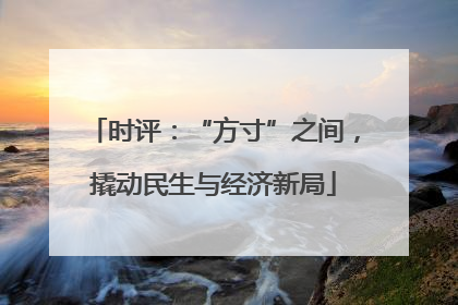 时评：“方寸”之间，撬动民生与经济新局