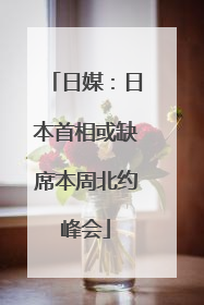 日媒：日本首相或缺席本周北约峰会