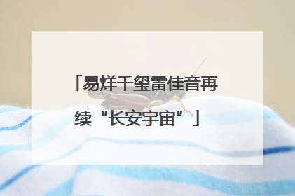 易烊千玺雷佳音再续“长安宇宙”