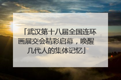 武汉第十八届全国连环画展交会精彩启幕，唤醒几代人的集体记忆