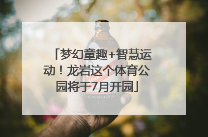 梦幻童趣+智慧运动！龙岩这个体育公园将于7月开园