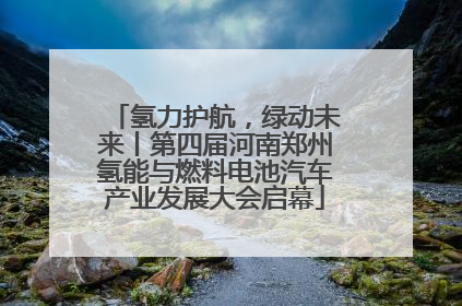 氢力护航，绿动未来丨第四届河南郑州氢能与燃料电池汽车产业发展大会启幕