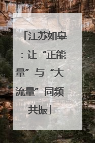 江苏如皋：让“正能量”与“大流量”同频共振