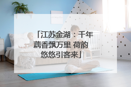 江苏金湖：千年藕香飘万里 荷韵悠悠引客来