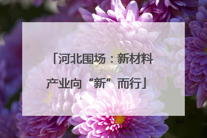 河北围场：新材料产业向“新”而行
