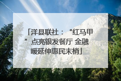 洋县联社：“红马甲”点亮银发餐厅 金融暖延伸惠民末梢
