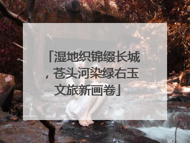 湿地织锦缀长城，苍头河染绿右玉文旅新画卷