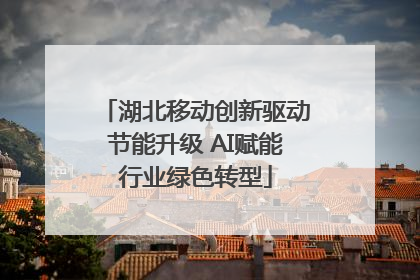 湖北移动创新驱动节能升级 AI赋能行业绿色转型