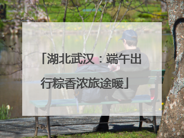 湖北武汉：端午出行粽香浓旅途暖
