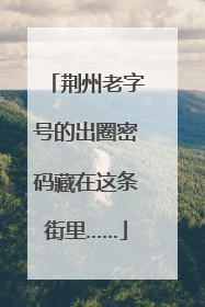 荆州老字号的出圈密码藏在这条街里……