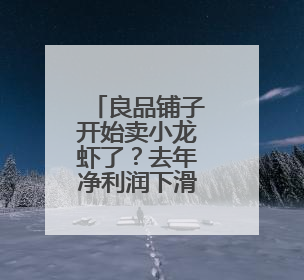 良品铺子开始卖小龙虾了？去年净利润下滑125%，专家称转型极为关键