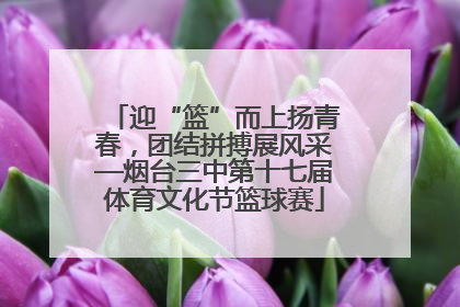 迎“篮”而上扬青春，团结拼搏展风采—烟台三中第十七届体育文化节篮球赛