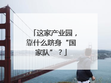 这家产业园，靠什么跻身“国家队”？