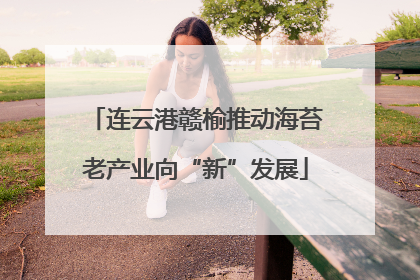 连云港赣榆推动海苔老产业向“新”发展