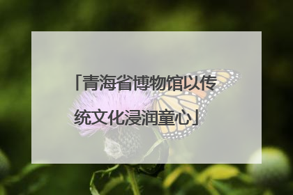 青海省博物馆以传统文化浸润童心