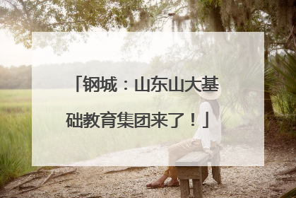 钢城：山东山大基础教育集团来了！