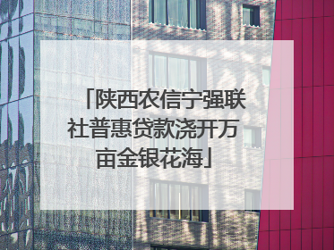 陕西农信宁强联社普惠贷款浇开万亩金银花海