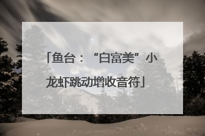 鱼台：“白富美”小龙虾跳动增收音符