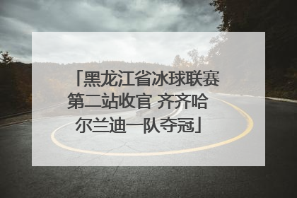 黑龙江省冰球联赛第二站收官 齐齐哈尔兰迪一队夺冠