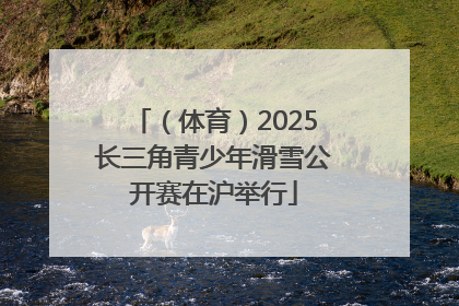 （体育）2025长三角青少年滑雪公开赛在沪举行