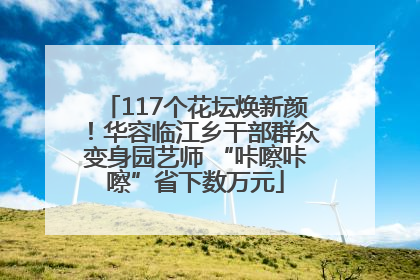 117个花坛焕新颜！华容临江乡干部群众变身园艺师 “咔嚓咔嚓”省下数万元