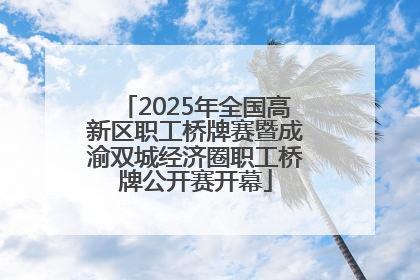 2025年全国高新区职工桥牌赛暨成渝双城经济圈职工桥牌公开赛开幕