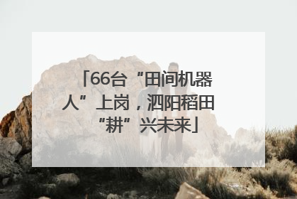 66台“田间机器人”上岗，泗阳稻田“耕”兴未来